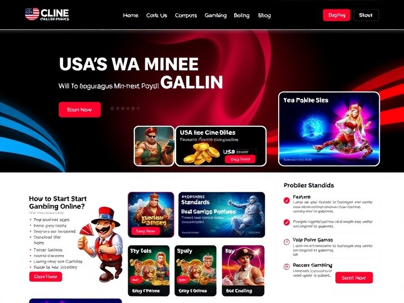 Your comprehensive guide to USA online gambling, including legal platforms, popular games like poker and blackjack, and expert advice on gambling regulations and trends.